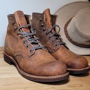 Redwing blacksmith boots made in USA men's 7, euro 39